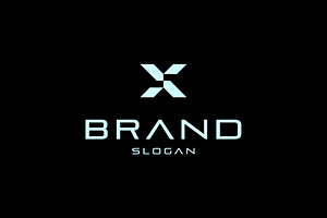 Letter X Modern Logo, a Branding & Logo Template by ika trisiana