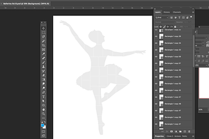 2 Ballerina Photo Collage Templates