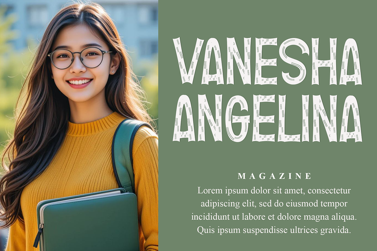 Welcome January, a Script Font by FreshTypeINK (Photo 5 of 8)