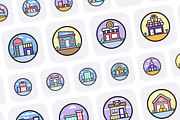 Real Eatate icons, an Emoji Icon by Brickclay (Thumbnail 5 of 9)