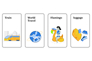 44 UX Illustration | Vacation, a Seasonal Illustration by Directico Design Kit (Thumbnail 8 of 8)