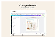 Natural Beauty Instagram Feed Canva, a Social Media Template by Cultive Creative (Thumbnail 6 of 13)