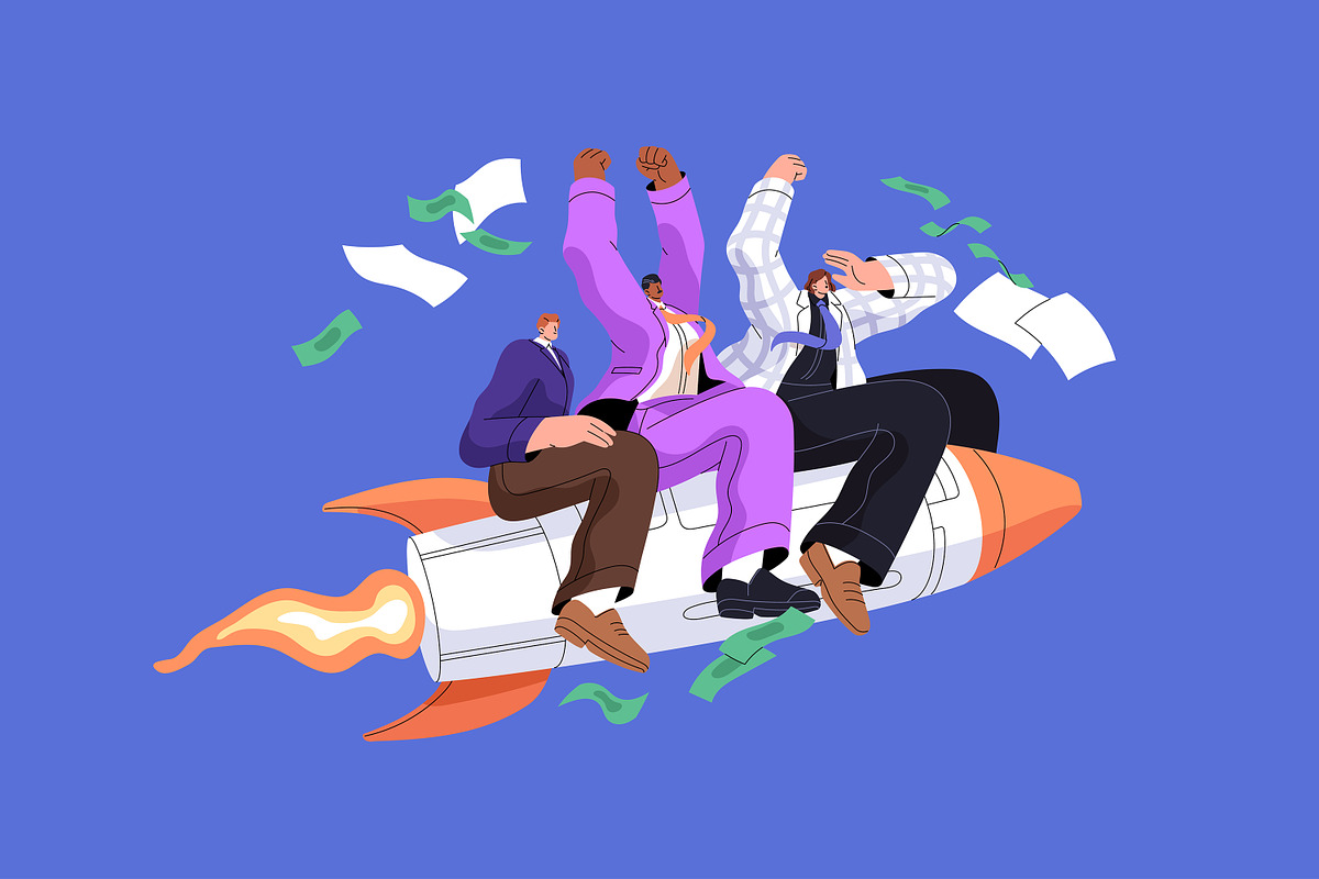 Business people set. Startup concept, a Person Illustration by PaperTrident (Photo 12 of 13)
