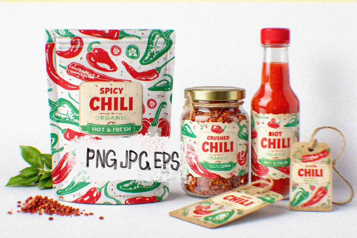Hot peppers, a Food Illustration by Twisted Tail (Photo 6 of 6)