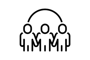 Others another black icon, an Outline Icon by Creative priyanka