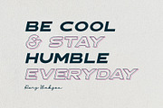 Leandro Modern Sans, a Sans Serif Font by 160 Studio (Thumbnail 3 of 11)