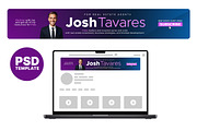 Professional Realtor YouTube Banner, a Social Media Template by Vaughn Studios (Thumbnail 1 of 5)