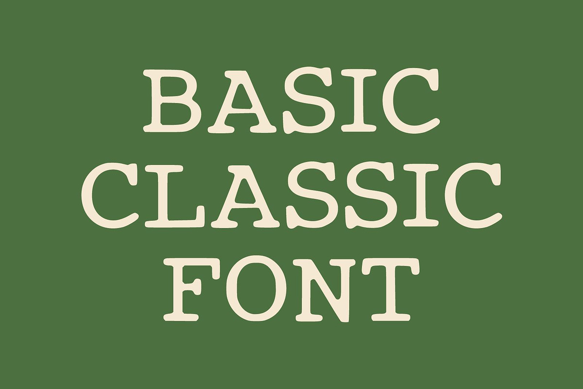 Vintage Typewriter, a Slab Serif Font by Fourteen Letter (Photo 2 of 4)