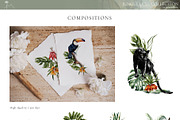Jungle Luxe Watercolor Collection, an Object Graphic by Julia Dreams (Thumbnail 12 of 12)