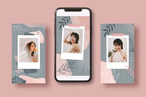 Floral Story Instagram Template