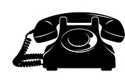 A classic vintage phone silhouette, an Illustration by Amazin_art (Thumbnail 18 of 25)