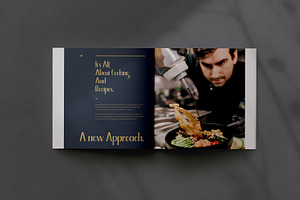 Square Cookbook / Recipe Book