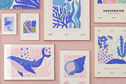 Underwater Wall Art Creator, an Object Graphic by Leleka.Store (Thumbnail 9 of 15)