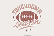 Touchdown Season PNG, Football Mom, an Illustration by SharpMarketplace (Thumbnail 1 of 9)