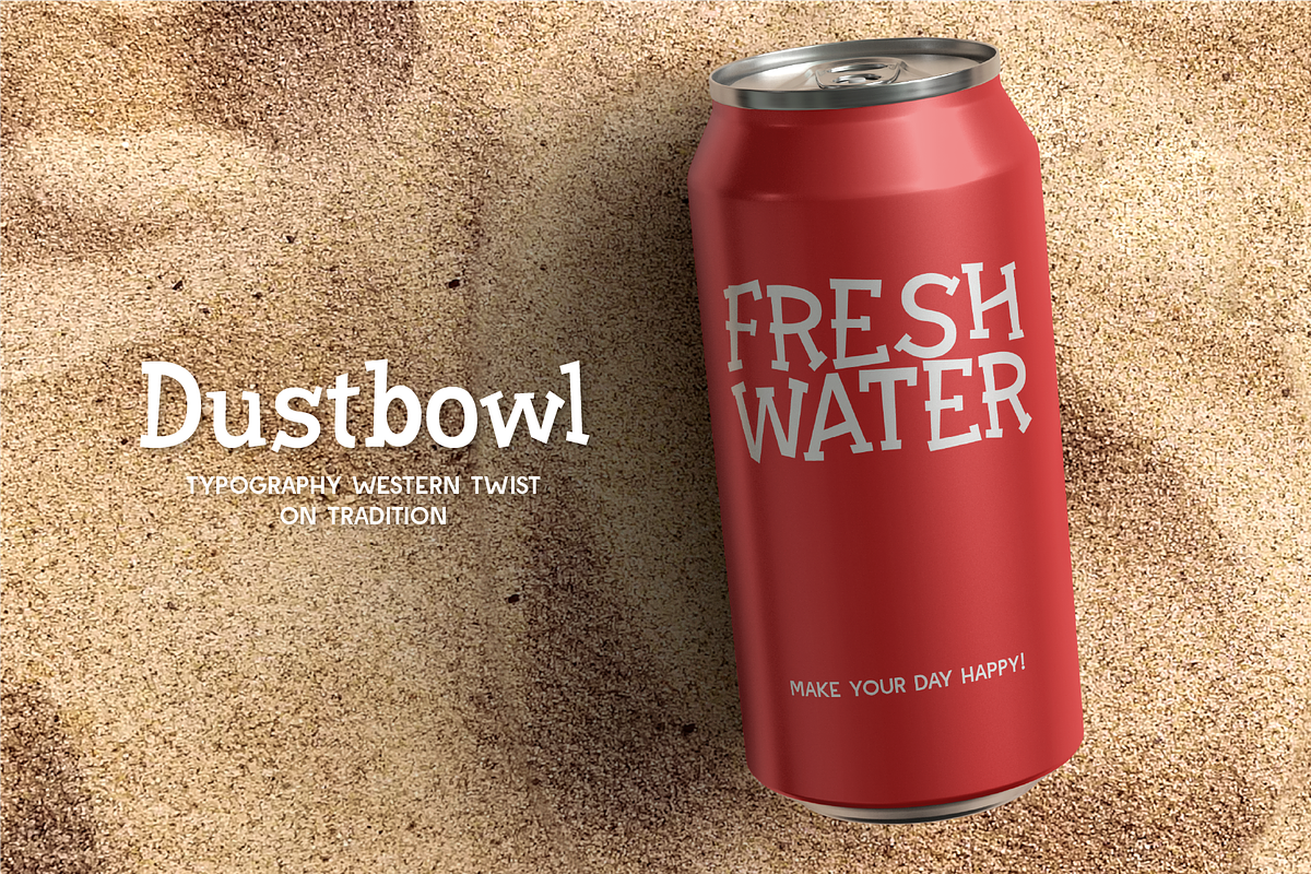 Dustbowl - Western Serif, a Serif Font by Indotype Foundry (Photo 6 of 8)