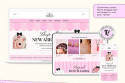 Pink Wix Studio Template, a Wix Template by Template Twist Shop (Thumbnail 8 of 10)