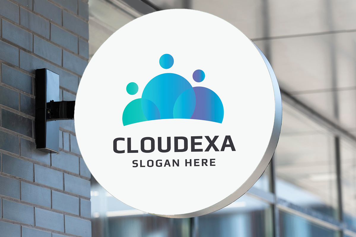 Cloud People Technologies Logo, a Branding & Logo Template by Design_Planet (Photo 2 of 4)