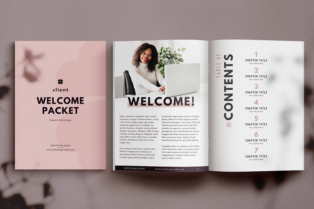 Canva Client Welcome Packet | Belle, a Marketing Template by Digital Diva Design (Photo 8 of 11)