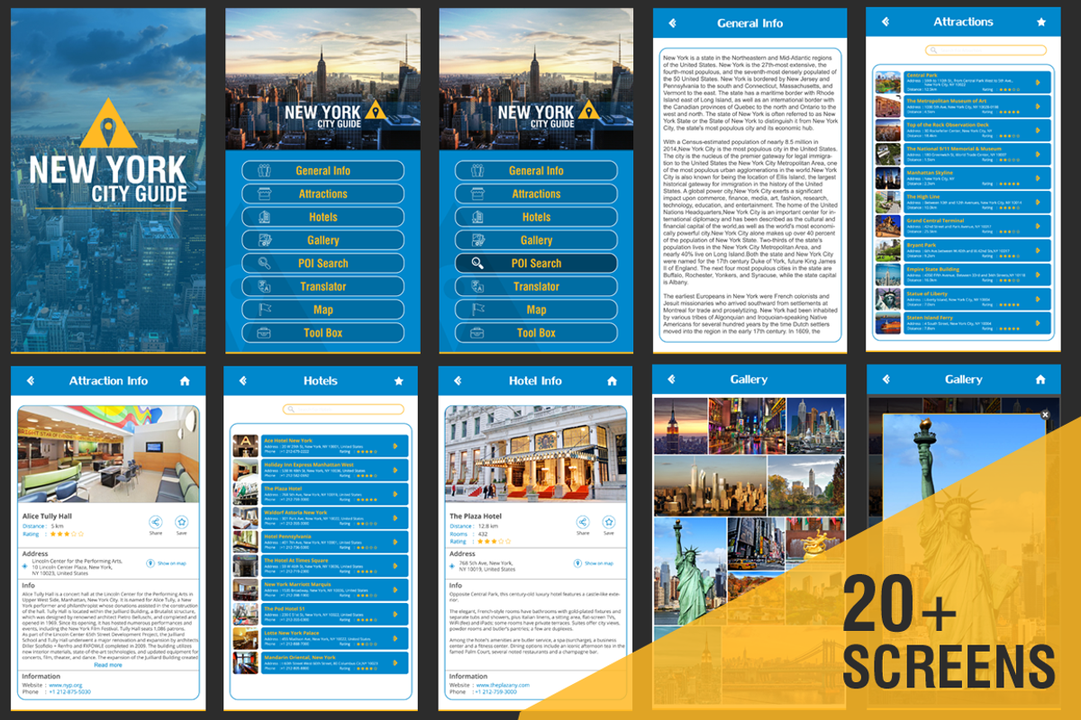 Navigation IOS App Design, an UI Kit Template by SyfixDesigns (Photo 5 of 6)