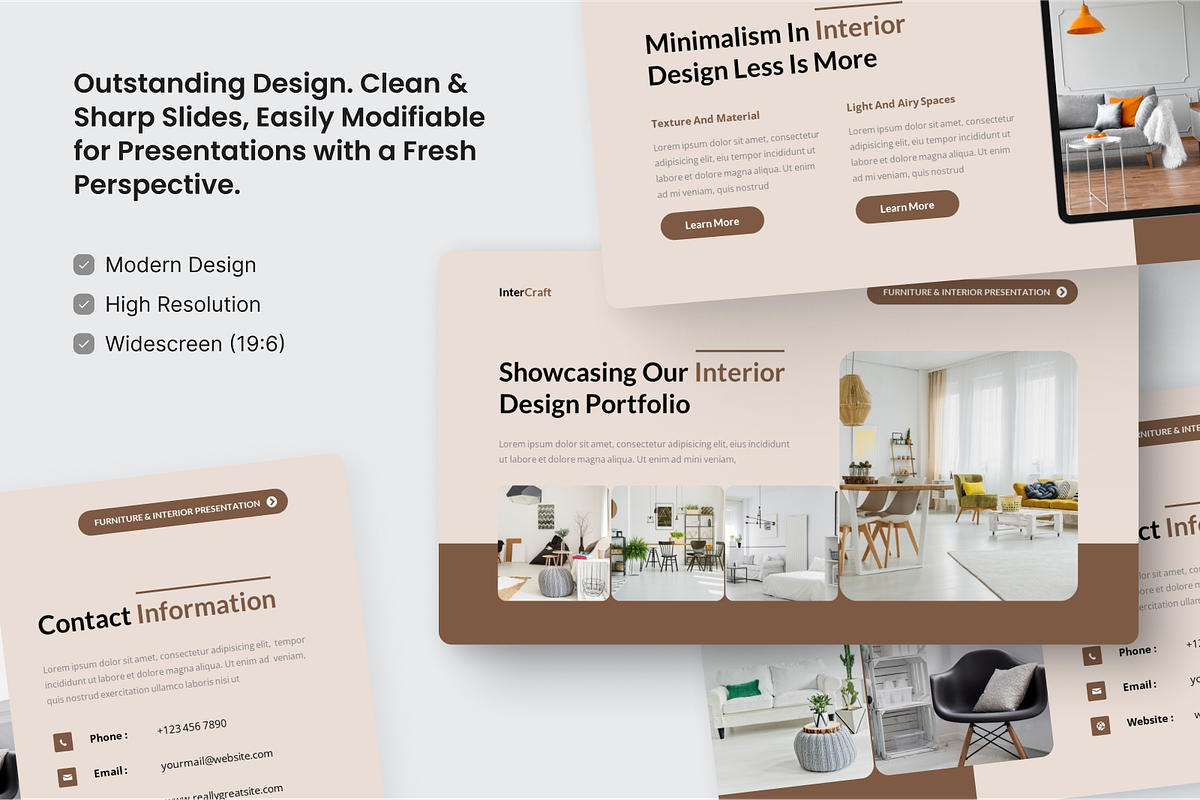 Interior & Furniture Keynote, a Presentation Template by SquidPixey (Photo 3 of 6)