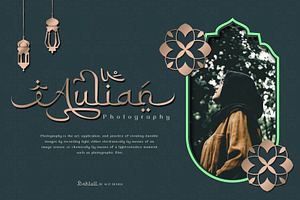 Bahlull Arabic Typeface