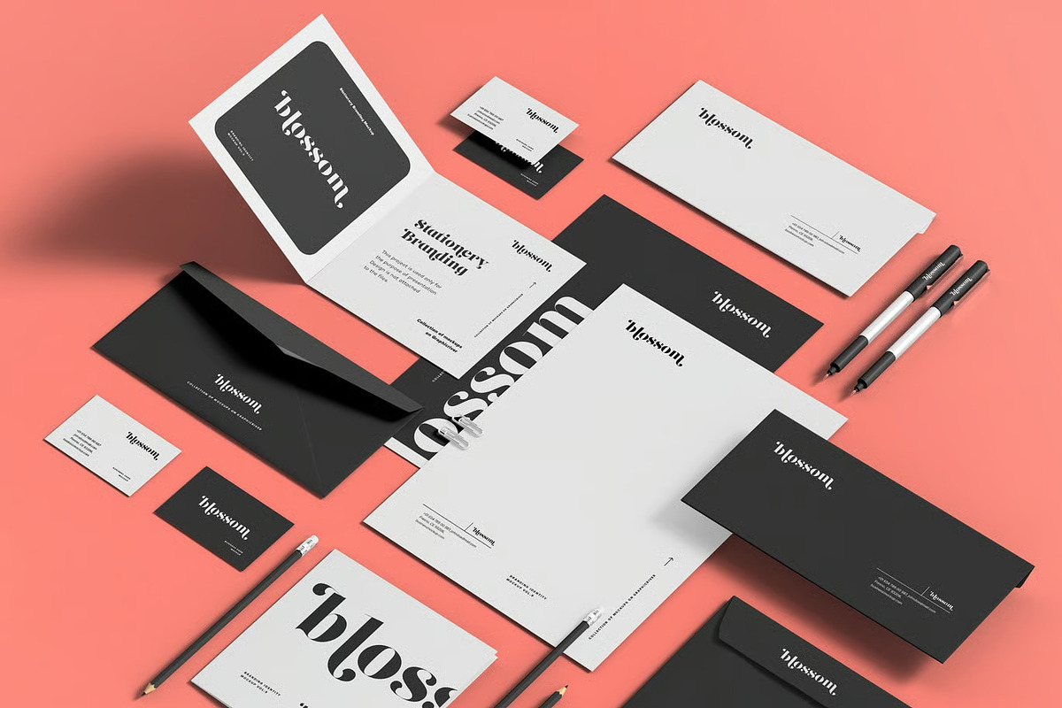 Stationary Branding Mock-up, an Advertising Mockup by zippypixelstudio (Photo 7 of 10)
