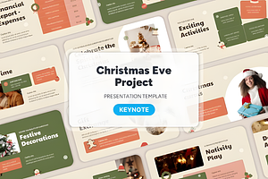 Christmas Eve Project - Keynote, a Presentation Template by Ink Gallery