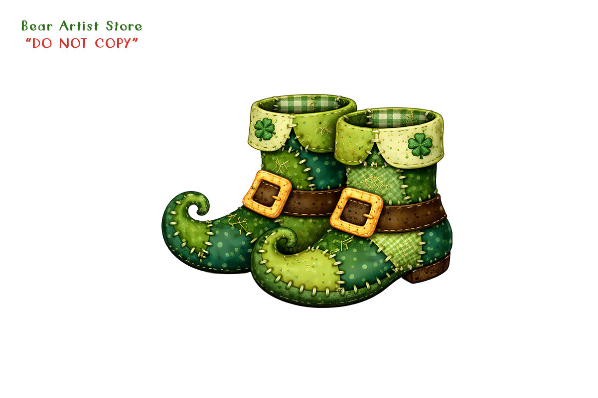 St. Patrick’s Day Patch Work PNG, an Illustration by GlitterCraft (Photo 22 of 101)