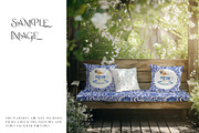 Outdoor Pillows & Bench Cushions, a Mockup by mock-ups (Thumbnail 10 of 14)