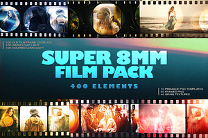 400 Elements Super 8mm Film Pack