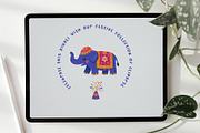 Festive Diwali Illustration Clipart, a Seasonal Illustration by Squirrel92 (Thumbnail 3 of 3)