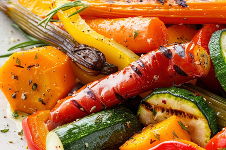 Freshly Prepared Colorful Vegetable, a Photo by LOGOCREATIVE