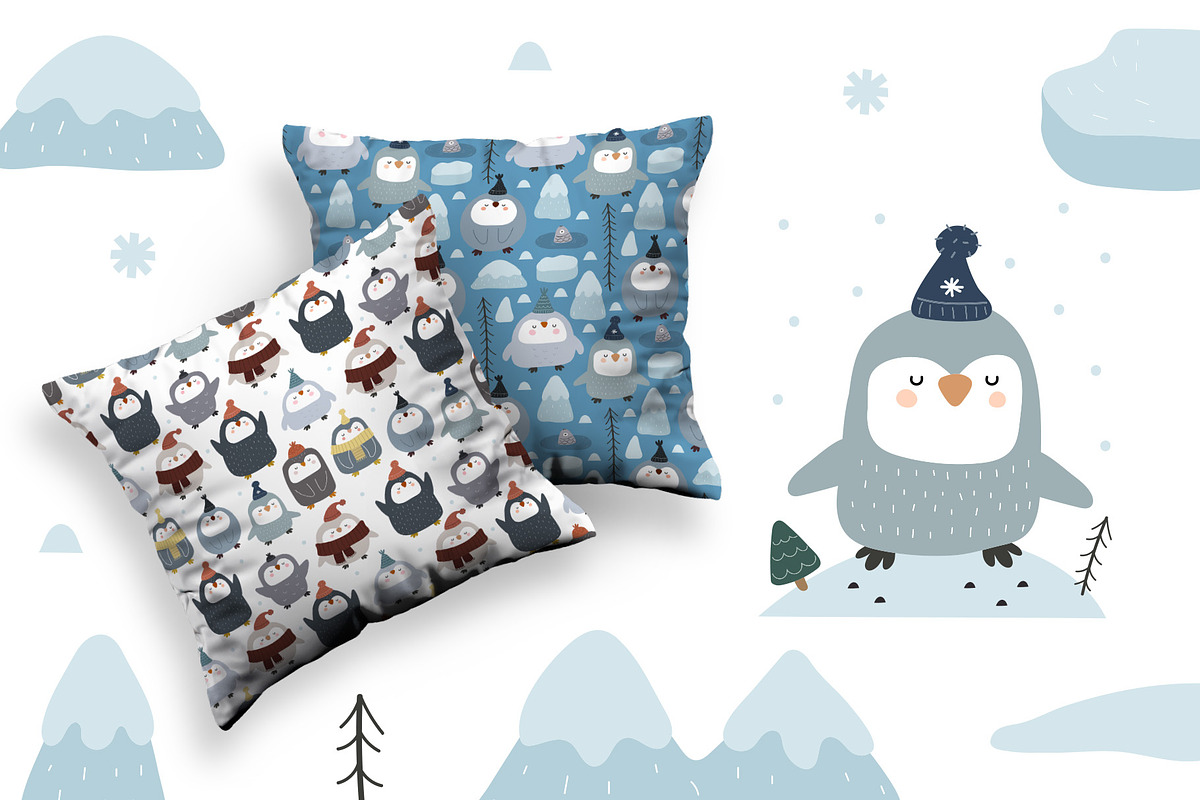 Penguins, a Background Graphic by AnnieArt (Photo 5 of 7)