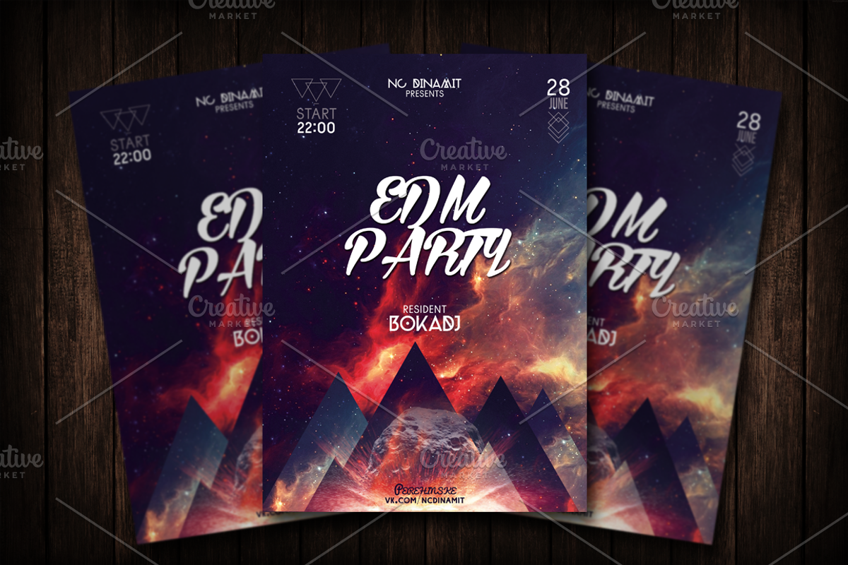 RNB Party Flyer Template, a Flyer Template by Malaxay (Photo 1 of 2)