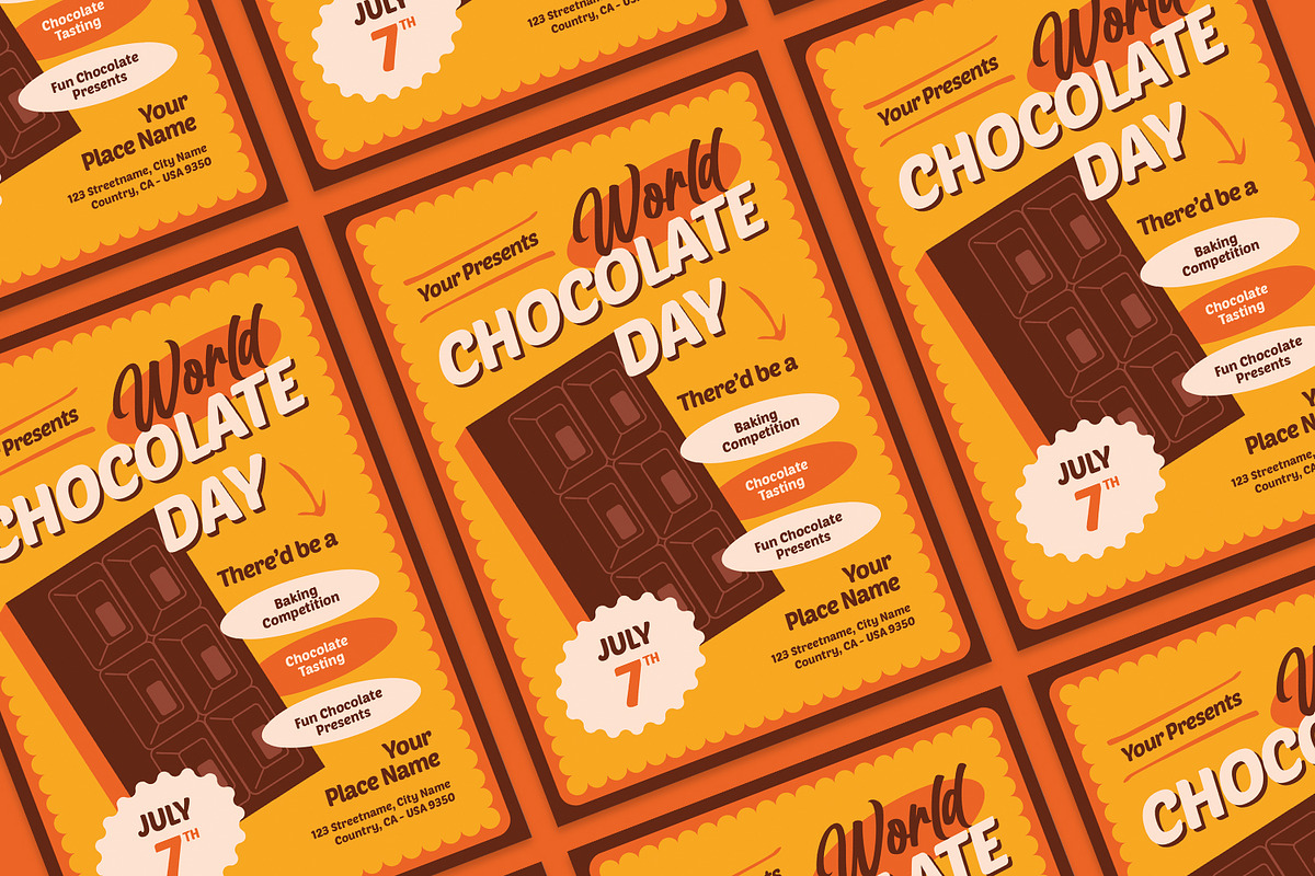 Chocolate Day - Flyer preview 3