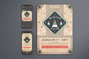 Winter Fair Flyer Set, a Flyer Template by KMZVR.Lab (Thumbnail 1 of 6)
