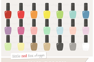 Nail Polish Clipart