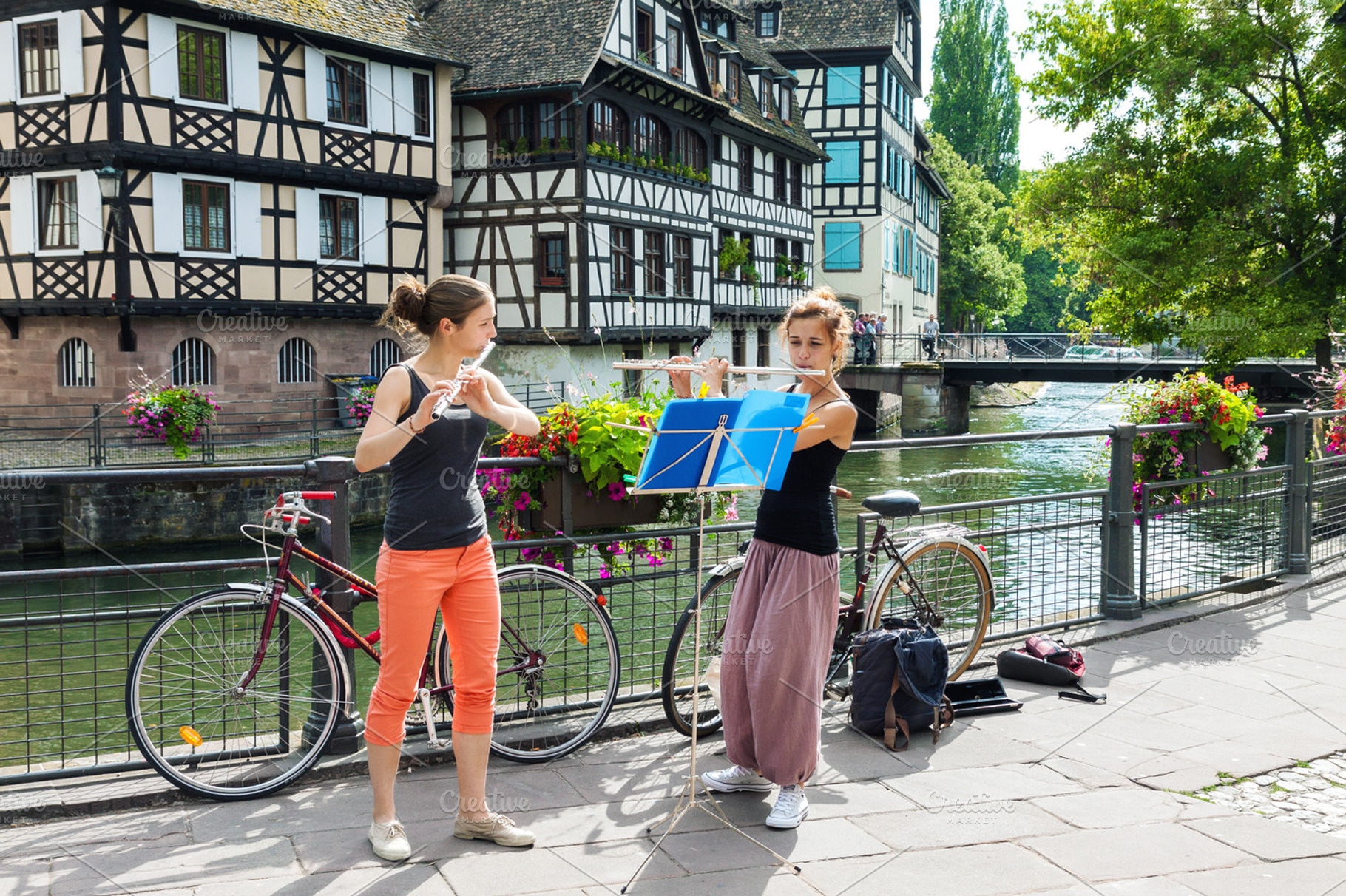 Street musicians in Strasbourg, a Person Photo by BOOCYS