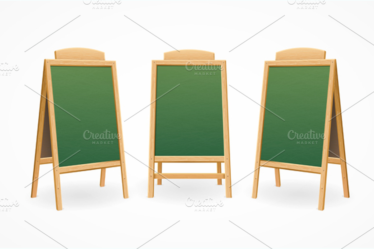 Menu Restaurant Board. Vector, a Food Illustration by Vector and Templates (Photo 3 of 3)