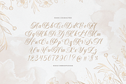 Sirclair Miwareta Beauty Calligraphy, a Script Font by Denustudios (Thumbnail 10 of 12)