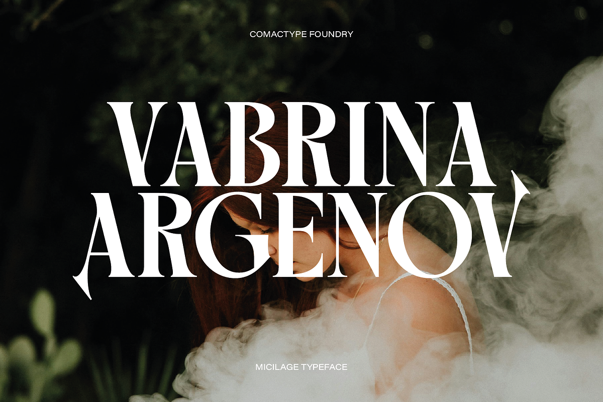 Micilage - Serif Display Typeface, a Serif Font by Comactype Foundry (Photo 13 of 20)
