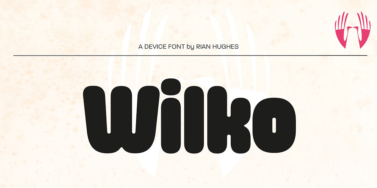 Wilko, a Font by Device (Photo 4 of 7)