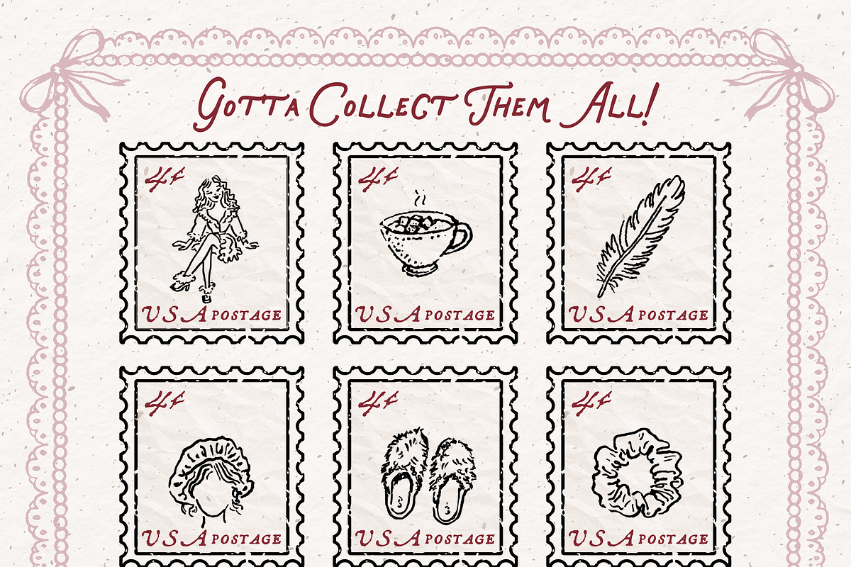 Slumber Party Clipart, Sleepover, an Object Illustration by The October Creative (Photo 6 of 6)