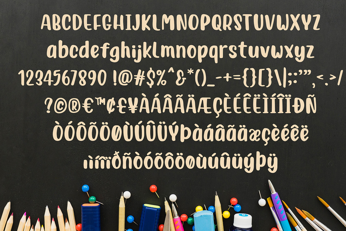 Junior Brush - Handwritten BrushFont preview 4