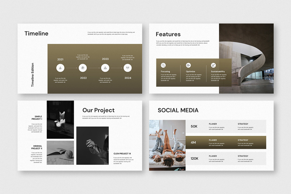 Minimal Strategy Presentation preview 3