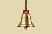 Christmas Bell Mockup, a Mockup by Mockups Planet (Thumbnail 2 of 2)