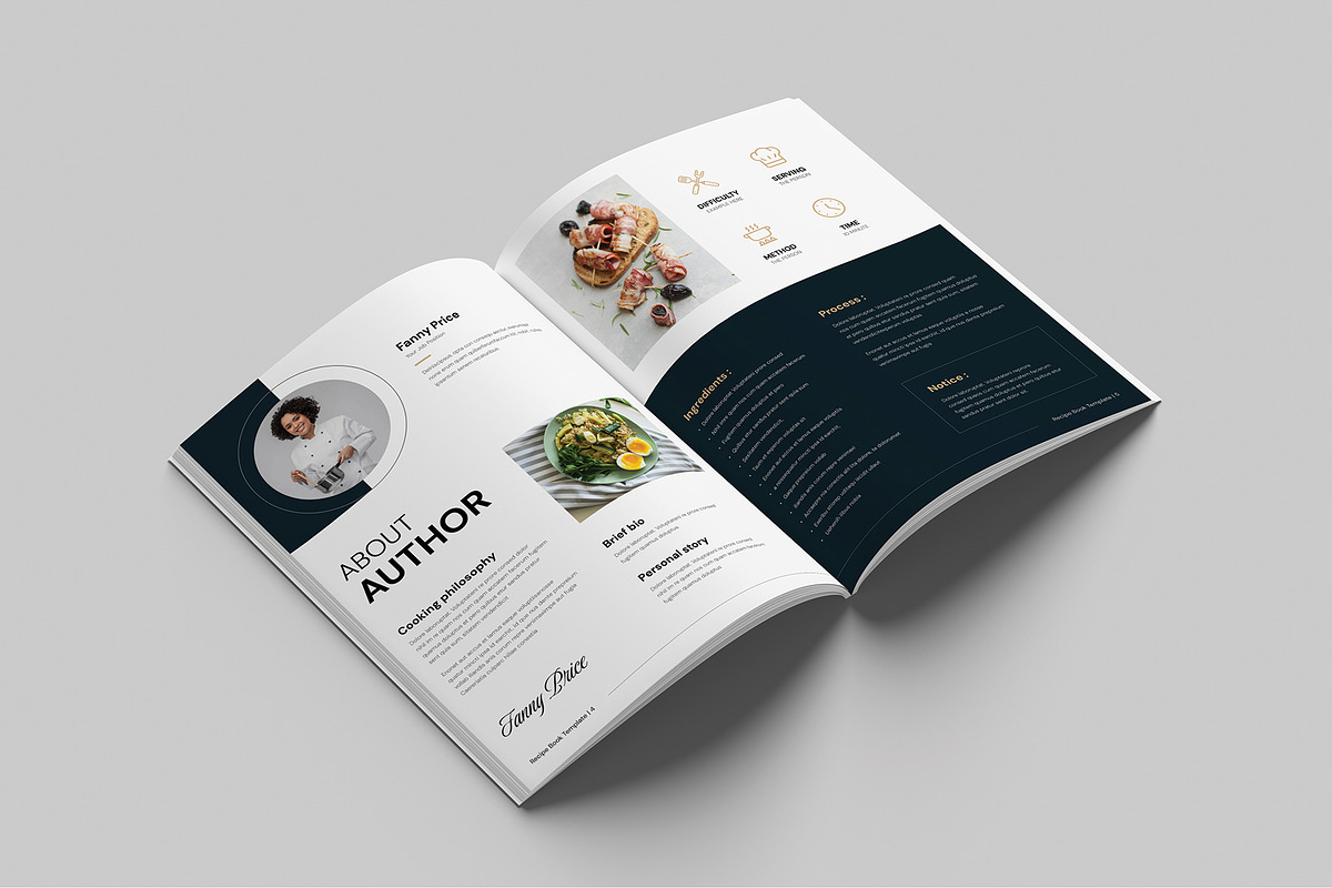 Recipe Book Template, a Brochure Template by Cleffon_Graphic_Studio (Photo 3 of 9)
