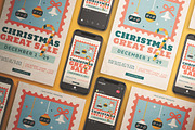 Christmas Great Sale Flyer Set, a Flyer Template by KMZVR.Lab (Thumbnail 4 of 6)