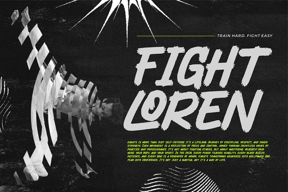 Badaz Rough || Handwrittern Font, a Handwritten Font by Ermedia Studio (Photo 7 of 10)