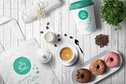 Coffee Full Corporate Identity, a Stationery Template by Mastergfx (Thumbnail 3 of 17)